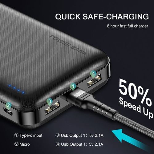 Power Banks 20000 MAh Utra Slim Portable Fast Charger (ACE ELEC) - 2