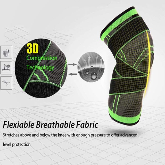 1PCS Adjustable Knee Support Knee C-ompression Sleeve Brace