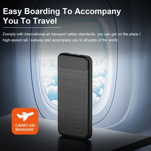 D1 Power Banks 10000MAh Utra Slim Portable Fast Charger