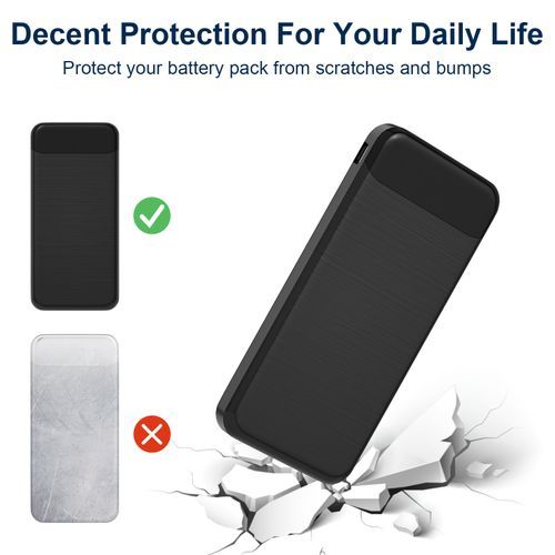 D1 Power Banks 10000MAh Utra Slim Portable Fast Charger