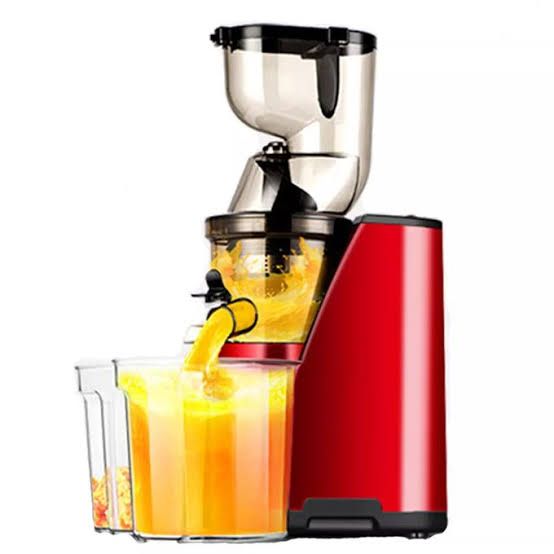 Masticating Slow Juicer With Ice Cream Maker & Large Feeders