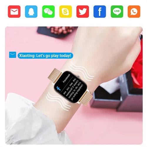 Full Touch Screen Smart Watch - Magnetic Attraction Wrist