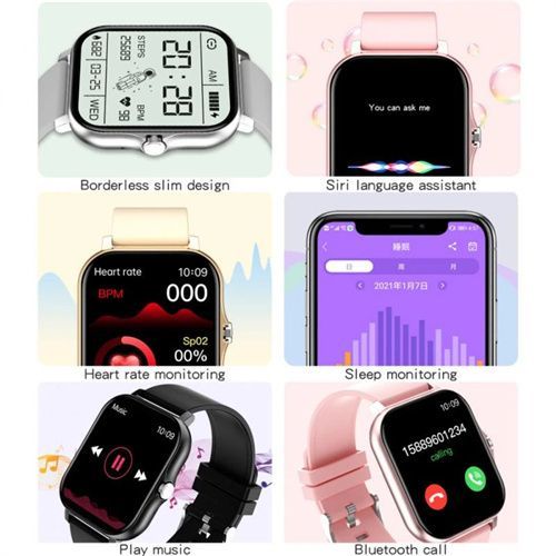 Full Touch Screen Smart Watch - Magnetic Attraction Wrist