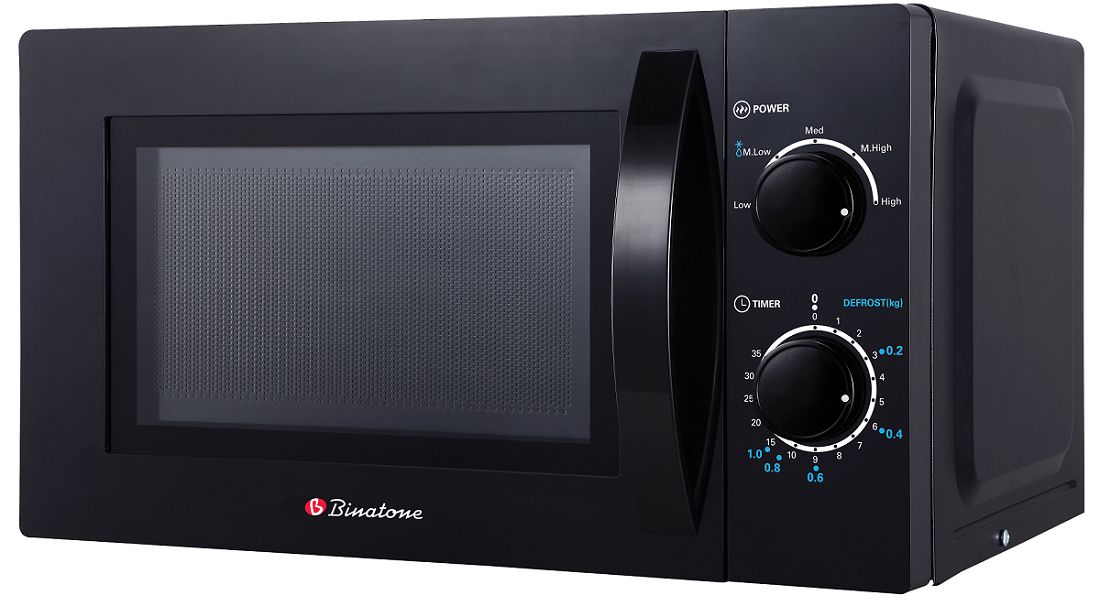 20 Litres (MWO 2018) Microwave Oven - Black