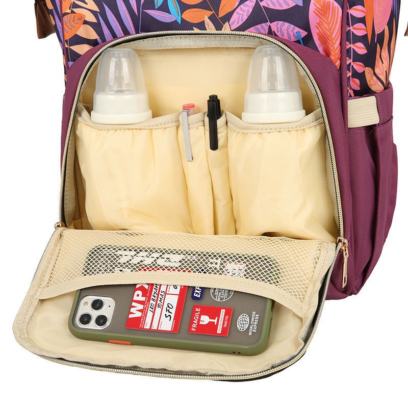 Large Capacity Mummy Backpack / Diaper Bag For Baby