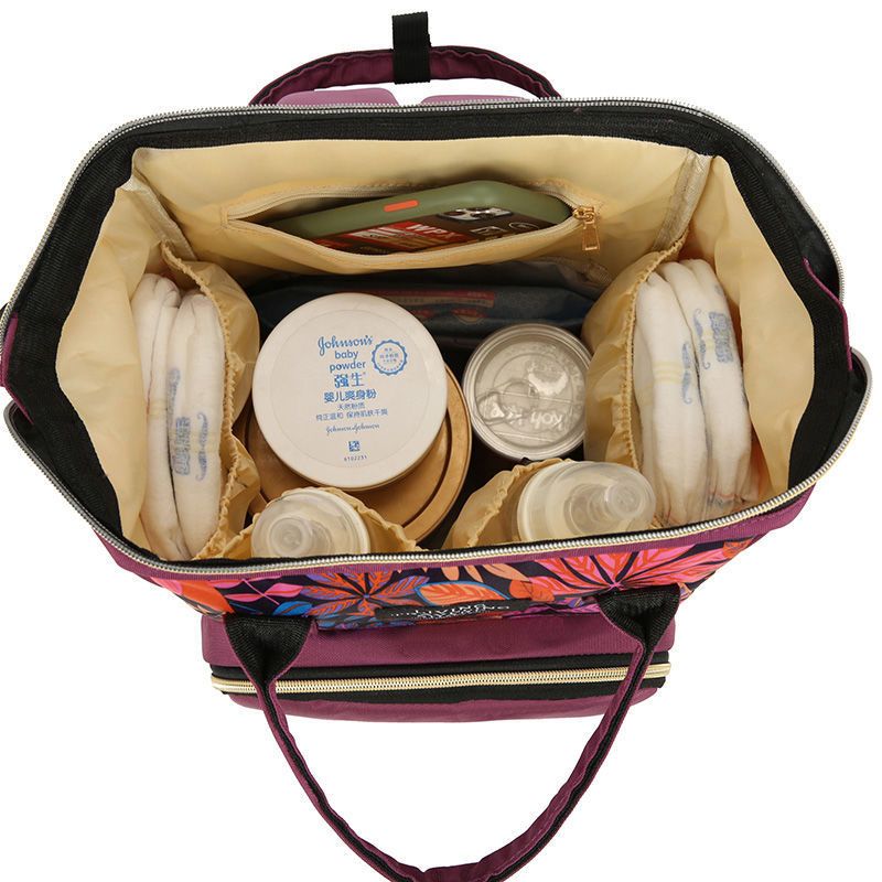 Large Capacity Mummy Backpack / Diaper Bag For Baby