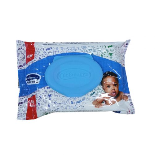 Dr Brown's Baby Wipes 50sheets