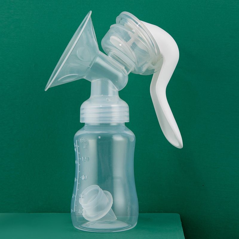 150ML 2 In 1 Baby Feeding Bottle Set Nursing Mother Breast Milk Pump