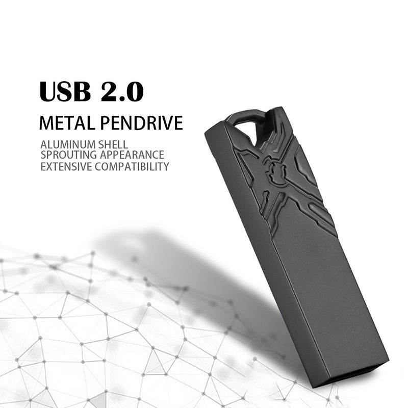128GB Metal OTG Usb Flash Drive Waterproof 3D Embossment
