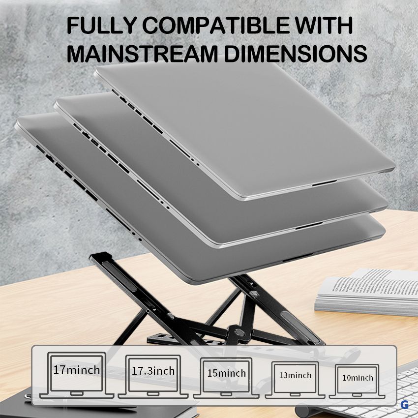 DecoGear Laptop Stand Bracket 10Level Gear Portable Radiator