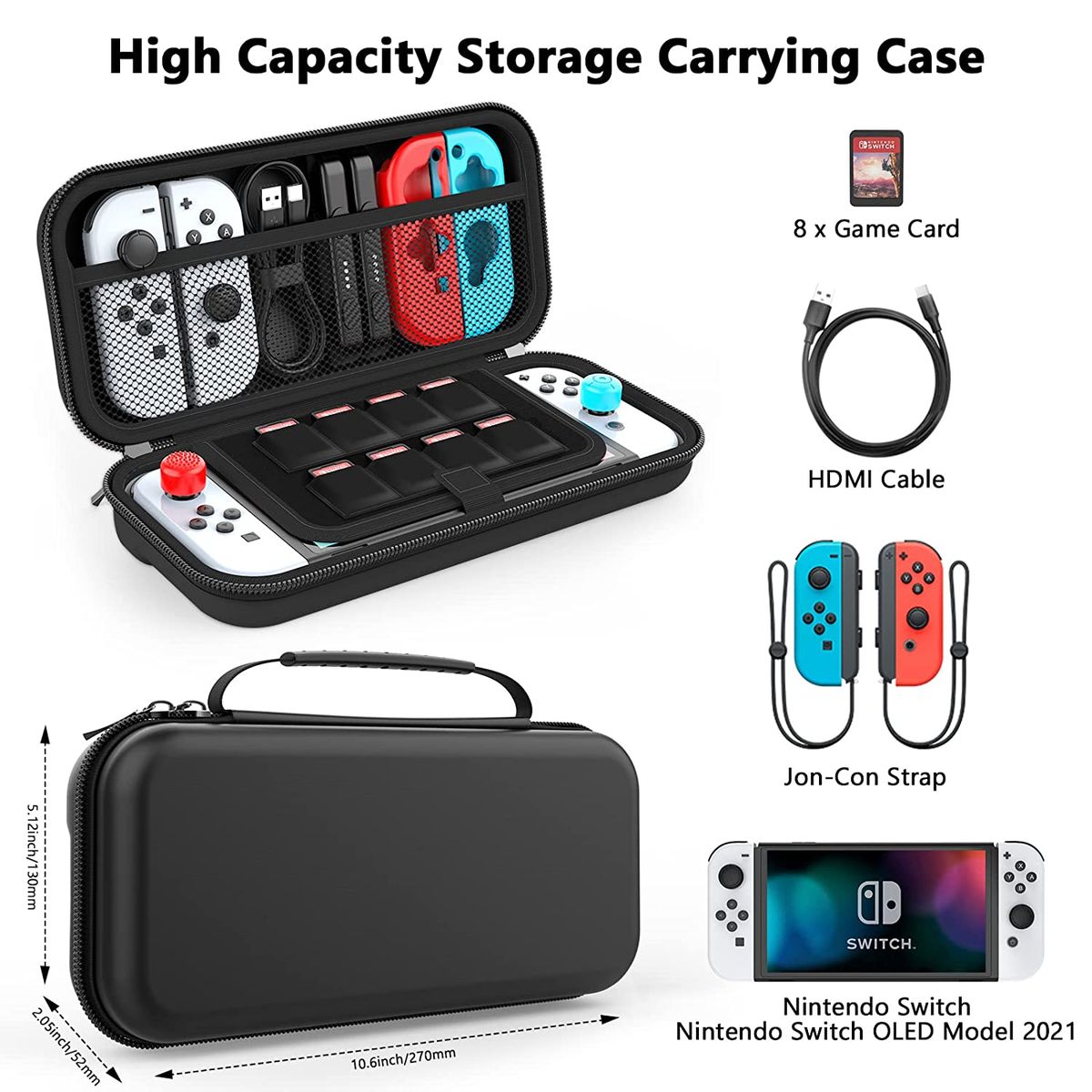 Nintendo Switch & Nintendo Switch OLED Carry Case