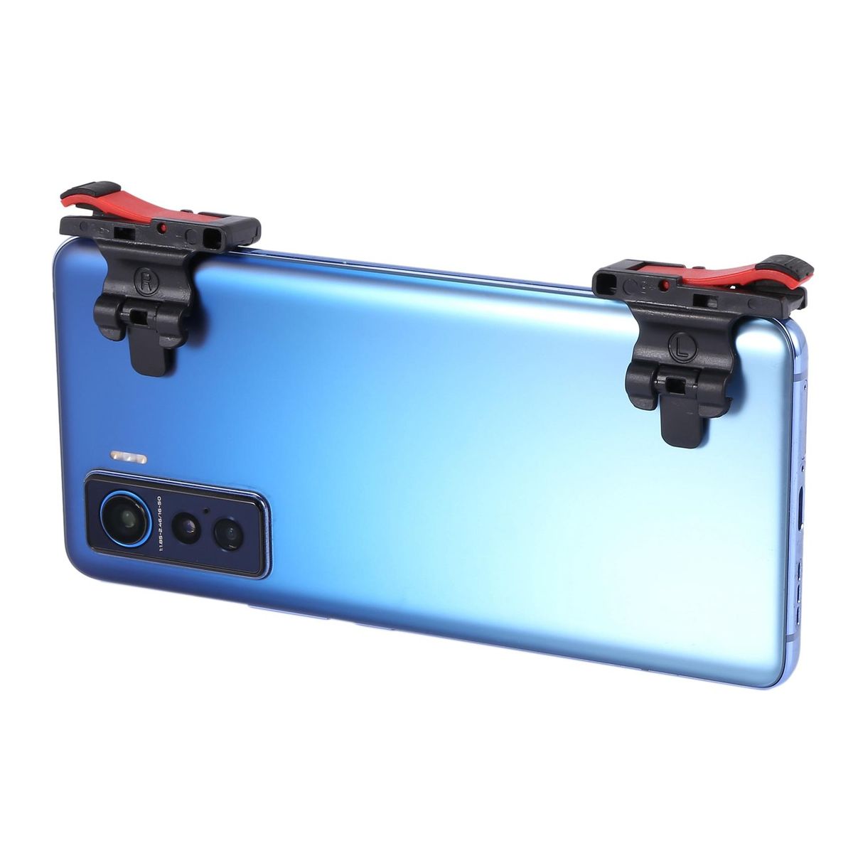 Mobile Game Controller Gamepad L1R1 Mobile Phone Joystick Sensitive Shoot and Aim Triggers for PUBG/Knives Out/Rules of Survival Android iOS Mobile Gaming Joysticks
