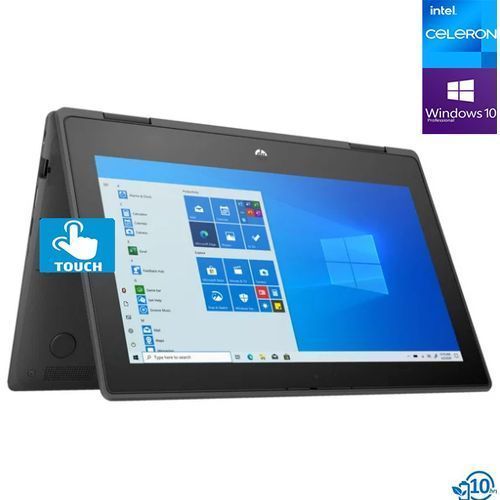 ProBook 11 X360- TOUCH Intel Celeron  512GB 4GB RAM WIN10 Pro+32GB FLASH & USB LIGHT FOR KEYBOARD