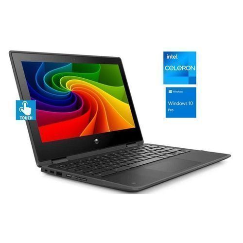 ProBook 11 X360- TOUCH Intel Celeron  512GB 4GB RAM WIN10 Pro+32GB FLASH & USB LIGHT FOR KEYBOARD