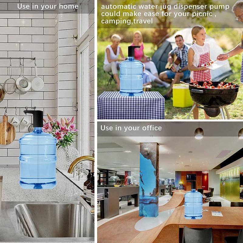 Water Dispenser 5 Gallon - Water Pump for 5 Gallon Bottle, Water Jug Pump USB Rechargeable Universal Automatic