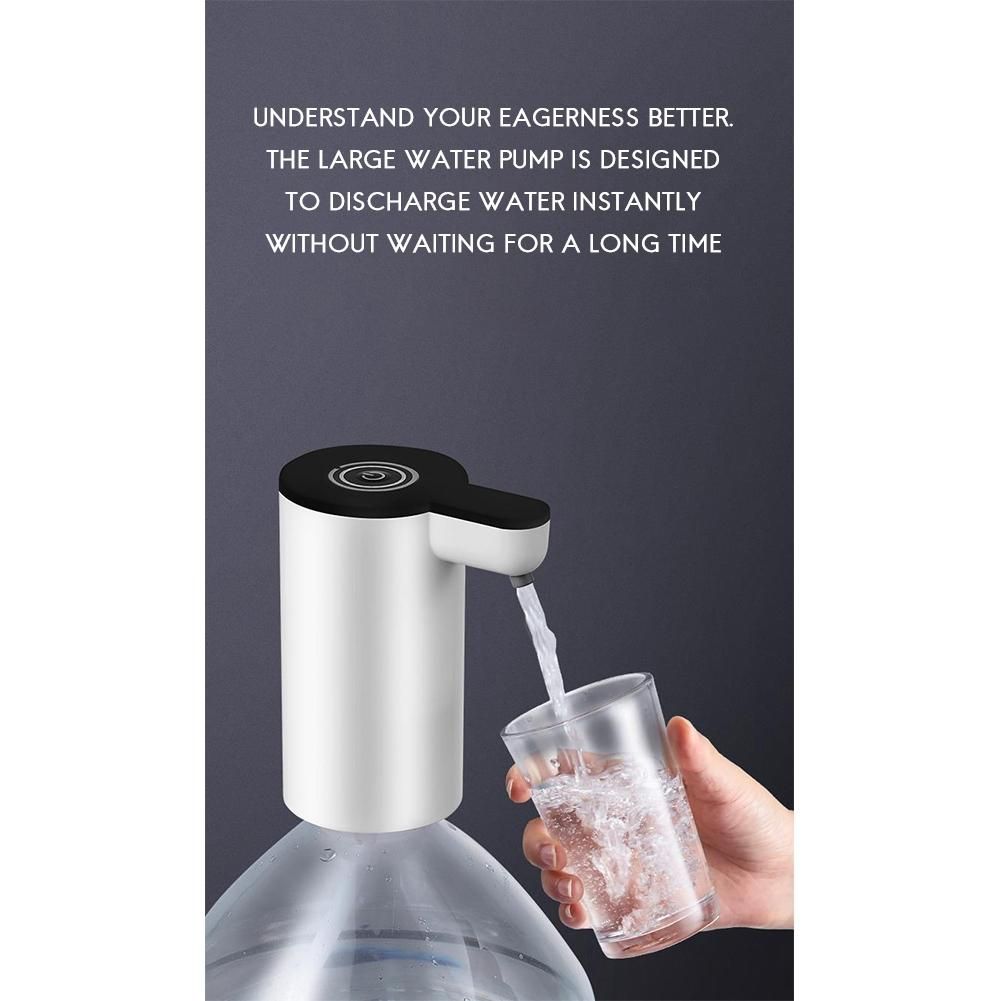 Electric Water Pump Automatic Button Dispenser Touch Control Bottle Drinking Switch USB Charging Supplies for Home