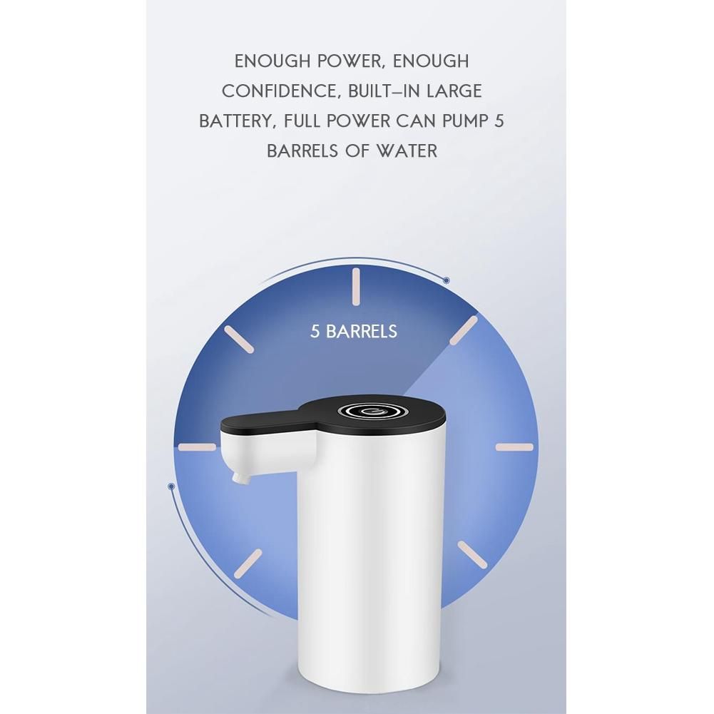 Electric Water Pump Automatic Button Dispenser Touch Control Bottle Drinking Switch USB Charging Supplies for Home