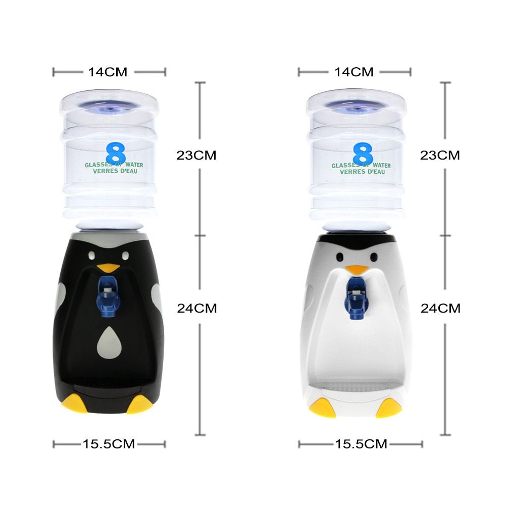 2.5 Liters Penguin Elephant Mini Water Dispenser 8 Glasses