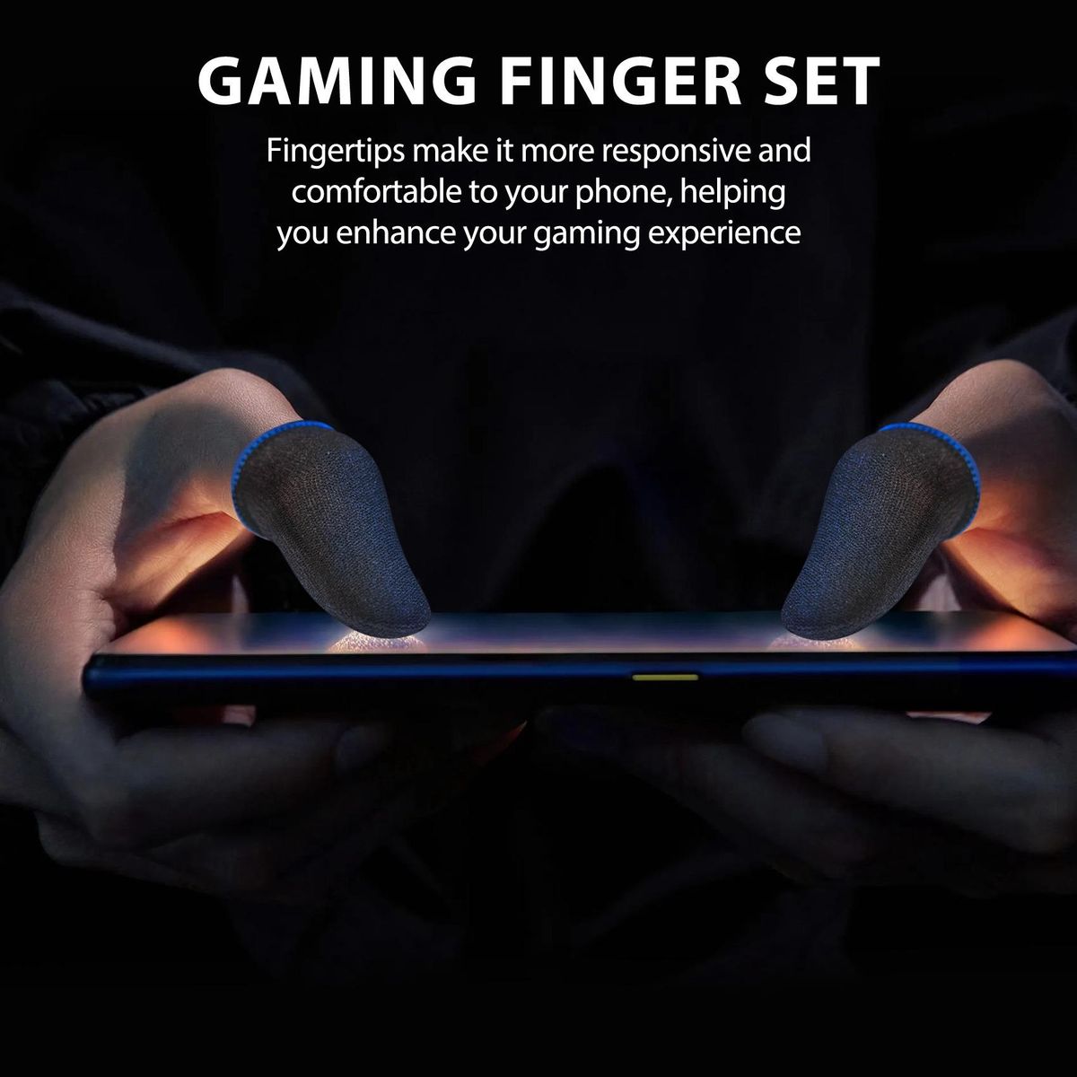 18-Pin For PUBG Mobile Games Press Screen Finger Sleeves(16