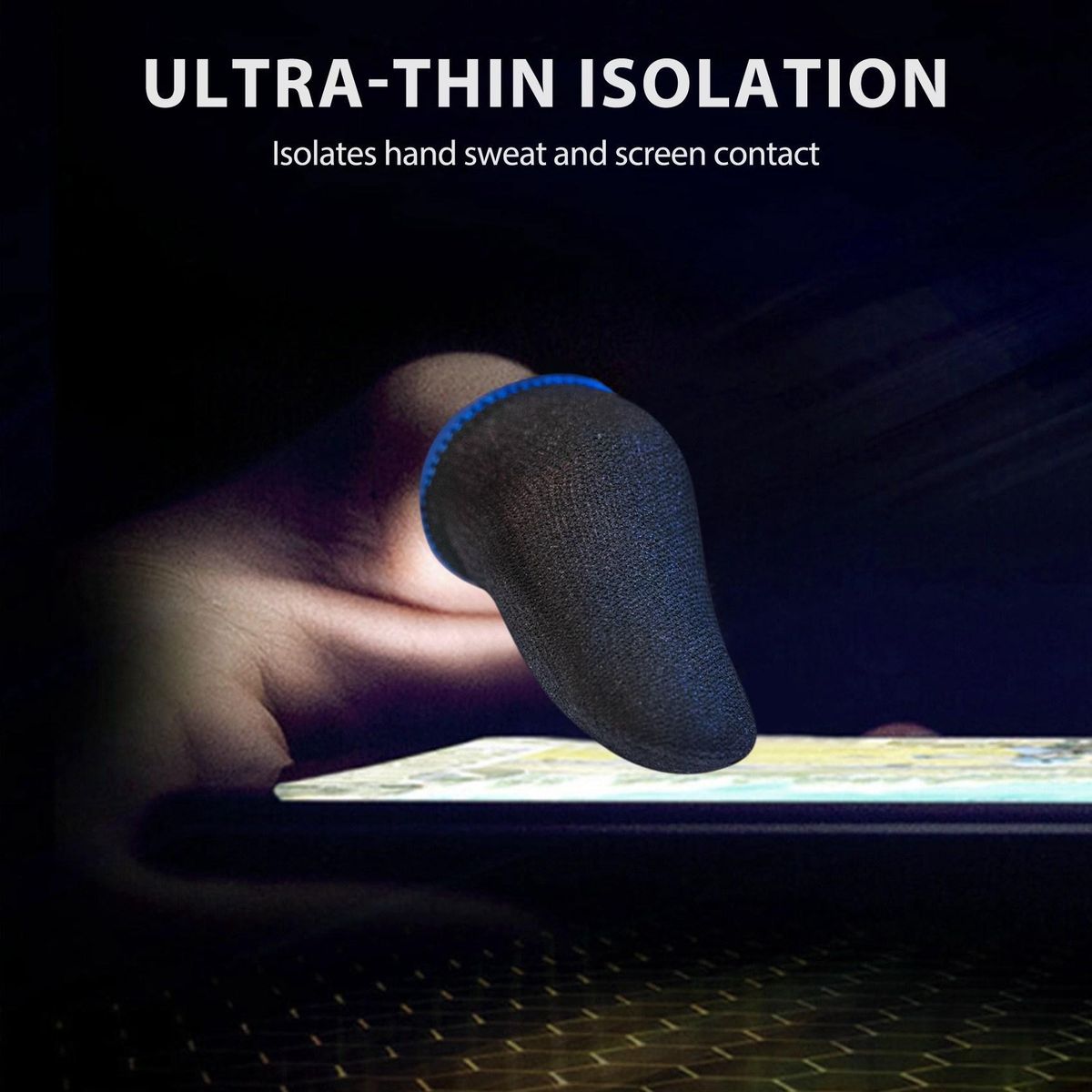 18-Pin For PUBG Mobile Games Press Screen Finger Sleeves(16