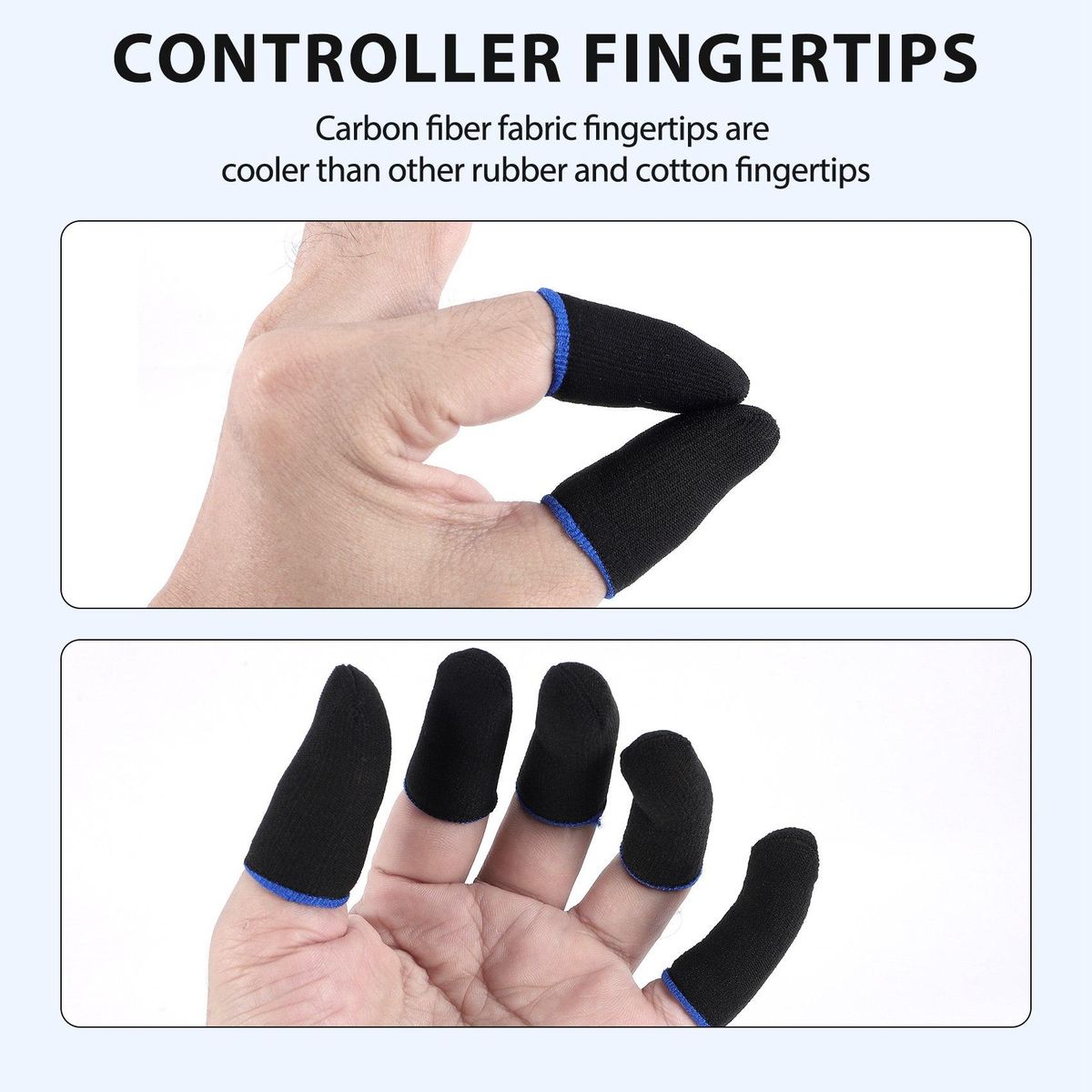 18-Pin For PUBG Mobile Games Press Screen Finger Sleeves(16