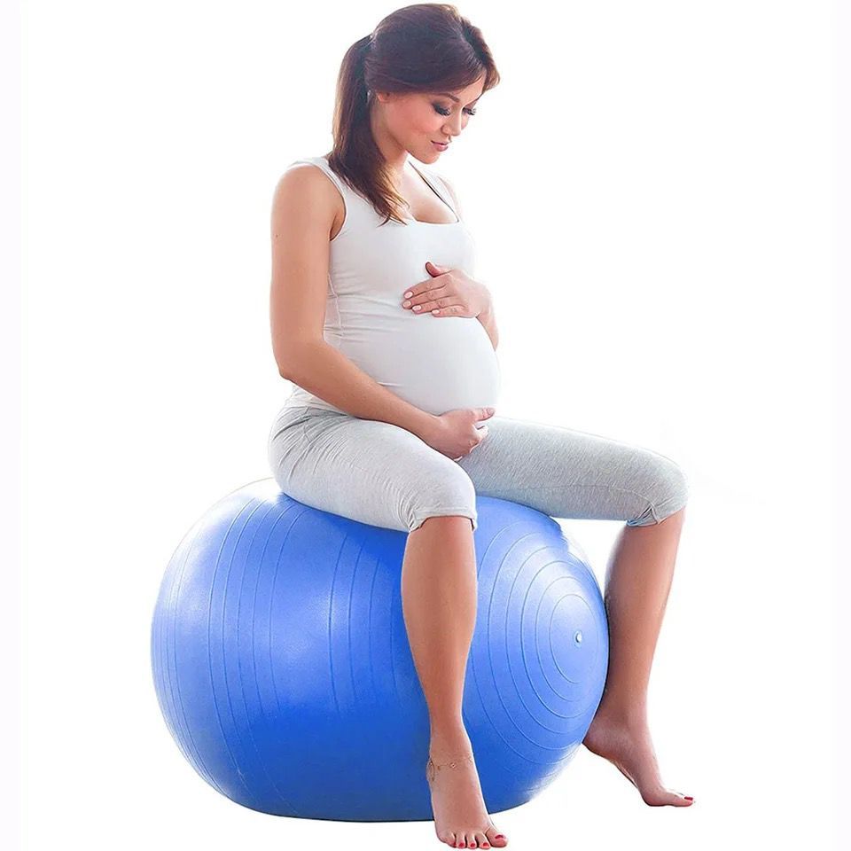 Large 85CM Big Size Premium Exercise GYM Yoga Ball Fitness Pregnancy Birthing + Free Pump