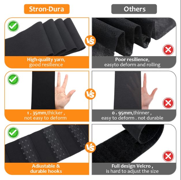 New Design Buckle Bandage Tummy Wrap Waist Trainer