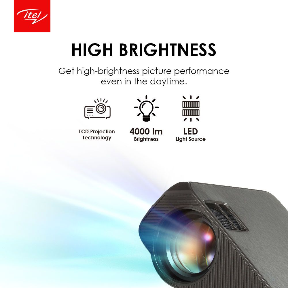 LCD 1080P HDMI FHD TV/Movie Projector (Q1)