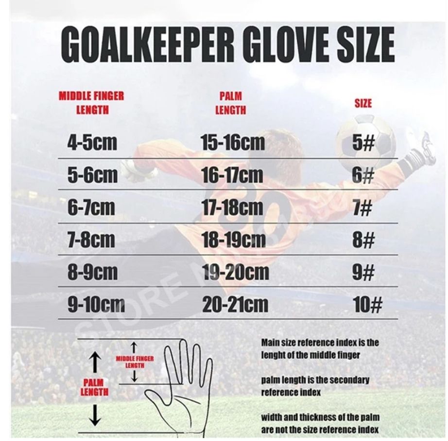 Adult Goalkeeper Gloves Professional Anti-Slip
