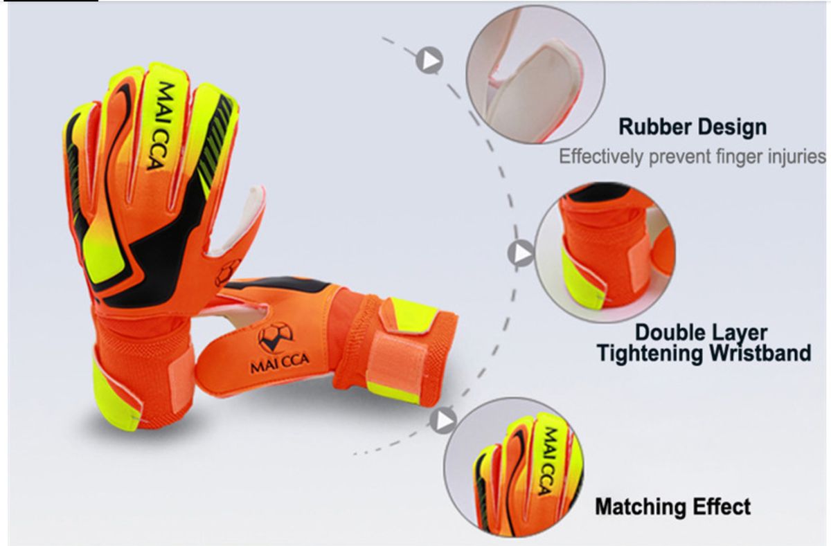 Adult Goalkeeper Gloves Professional Anti-Slip