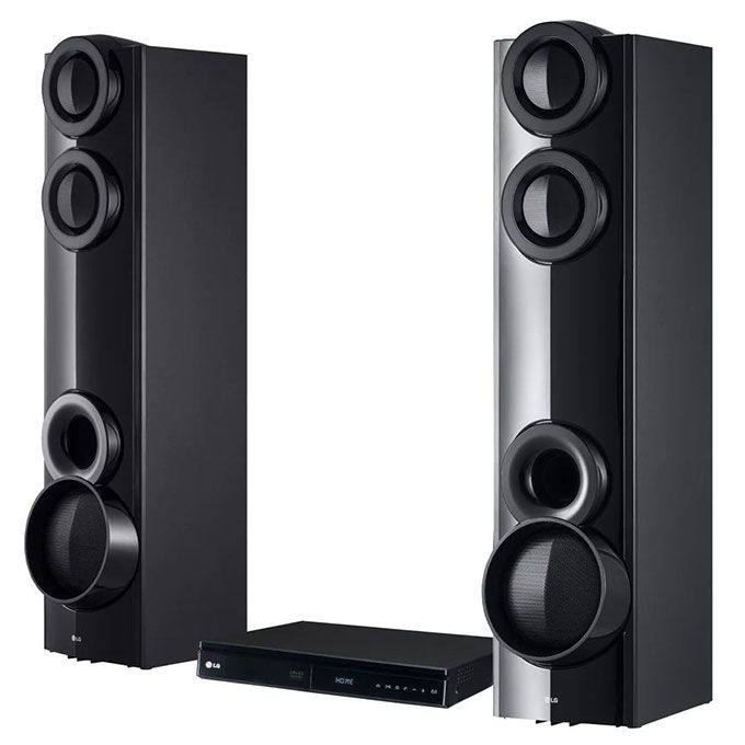 1250W DVD/Audio Bluetooth Home Theatre System (AUD 687LHD) - Black