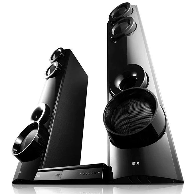 1250W DVD/Audio Bluetooth Home Theatre System (AUD 687LHD) - Black
