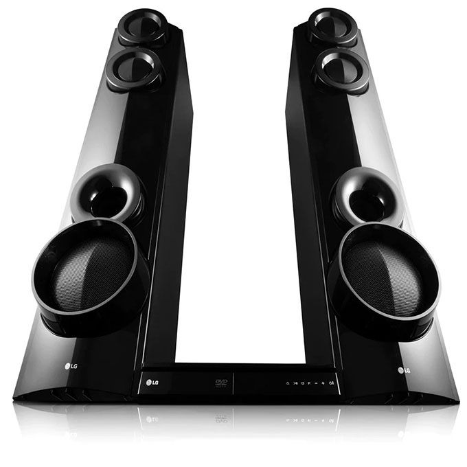 1250W DVD/Audio Bluetooth Home Theatre System (AUD 687LHD) - Black