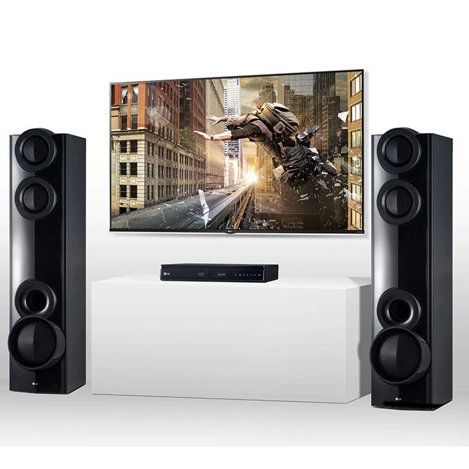 1250W DVD/Audio Bluetooth Home Theatre System (AUD 687LHD) - Black