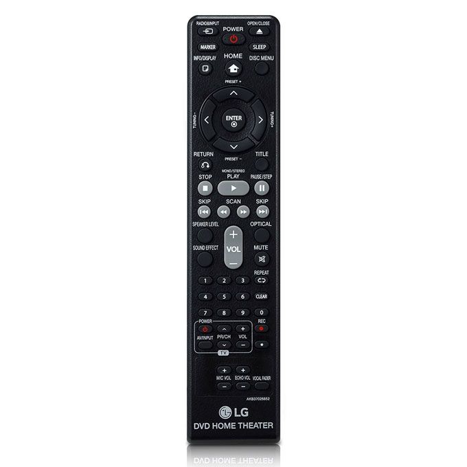 1250W DVD/Audio Bluetooth Home Theatre System (AUD 687LHD) - Black