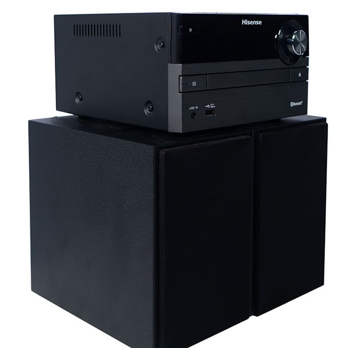 Mini HiFi 50W Sound System (AUD 120HA) -Black
