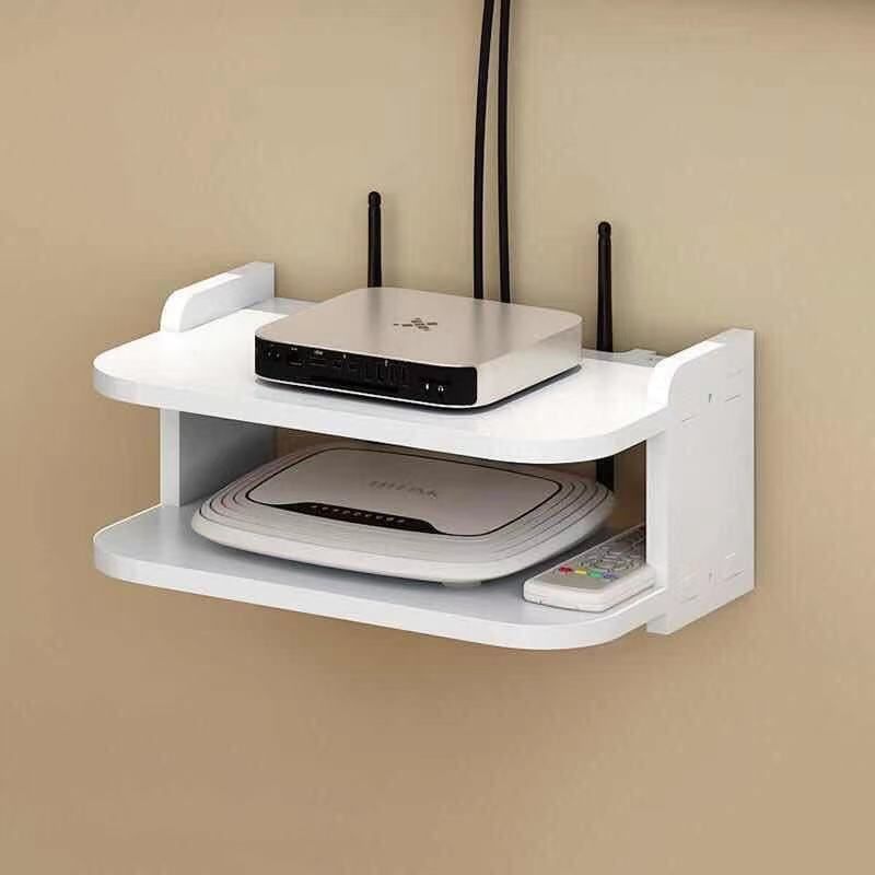DVD/Decoder Wall Shelf Cabinet Suspended Wall Decor Shelf