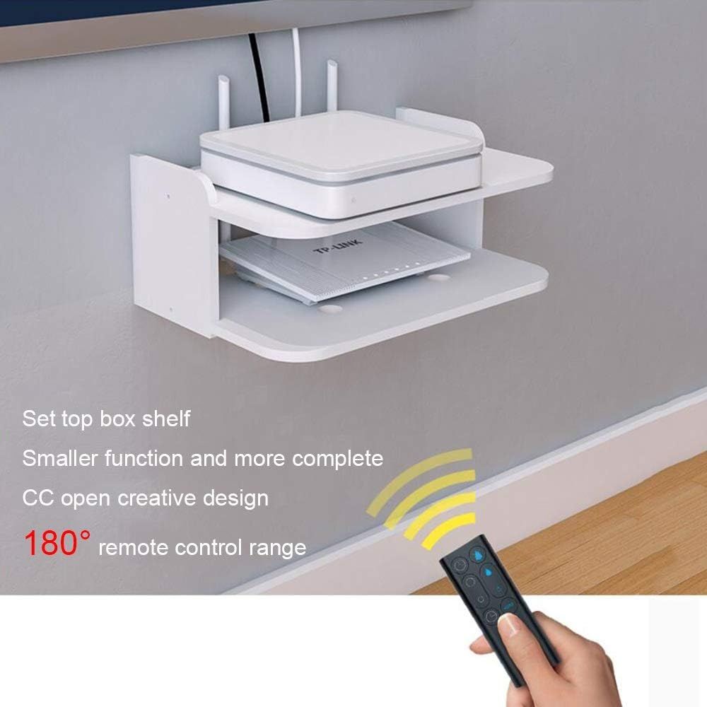 DVD/Decoder Wall Shelf Cabinet Suspended Wall Decor Shelf