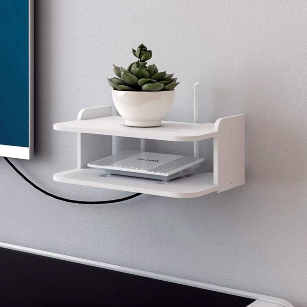 DVD/Decoder Wall Shelf Cabinet Suspended Wall Decor Shelf