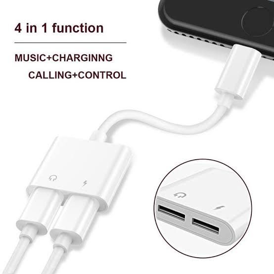 2 In 1 Lightning Audio And Charge Adapter