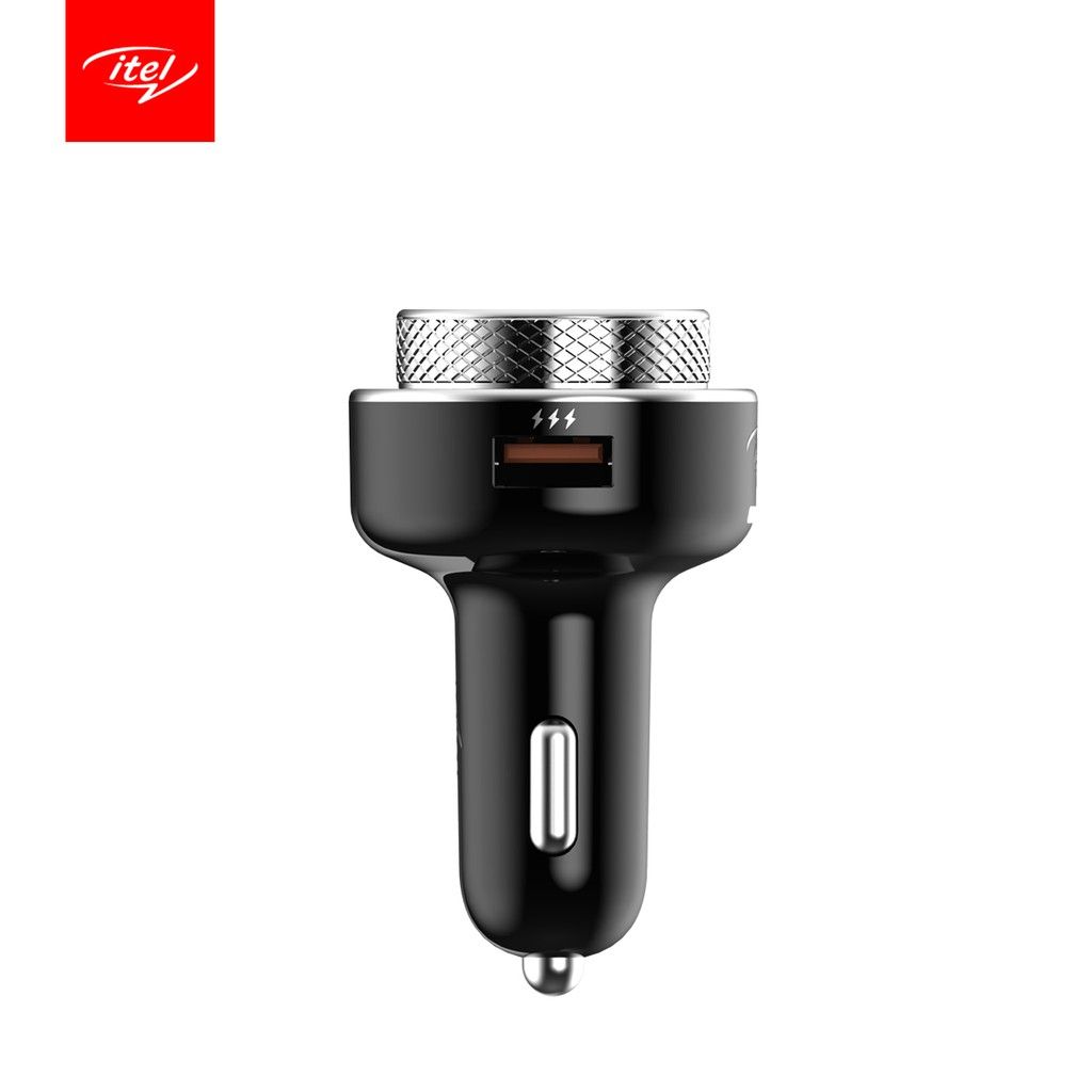 18W Dual Port Fast Car Charger & MP3 FM Transmitter