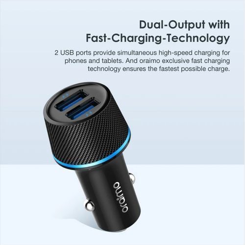 36W PD & QC3.0 Fast Charging 5V-2.4A Car Charger