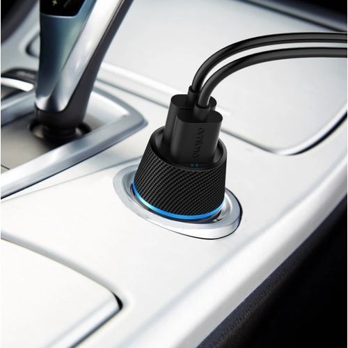 36W PD & QC3.0 Fast Charging 5V-2.4A Car Charger