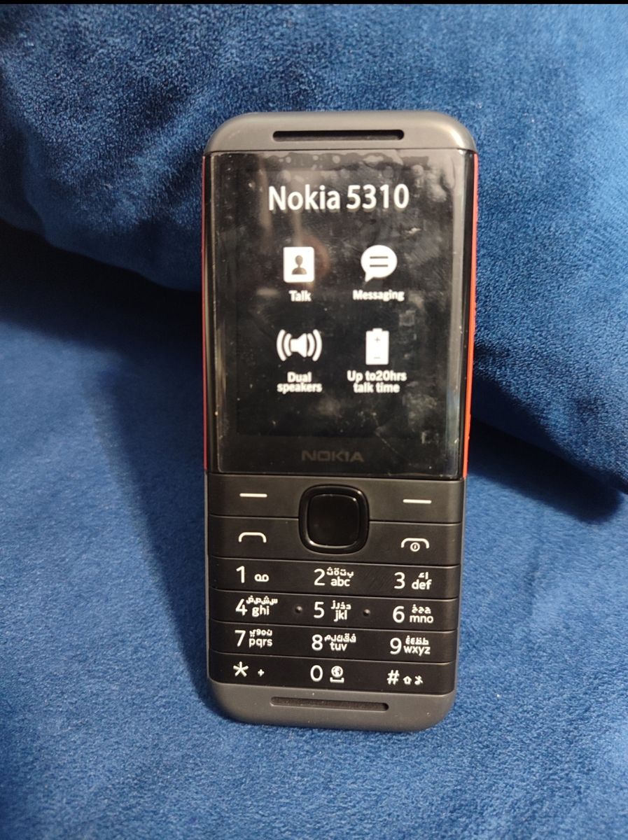 5310 XpressMusic Wireless FM Loudspeaker Dual SIM -Black/Red