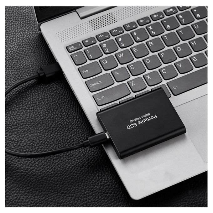 Portable SSD External Hard Drive - 500GB Storage Space