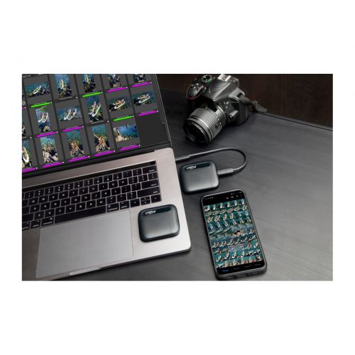 X6 500GB External Portable Ssd - Black