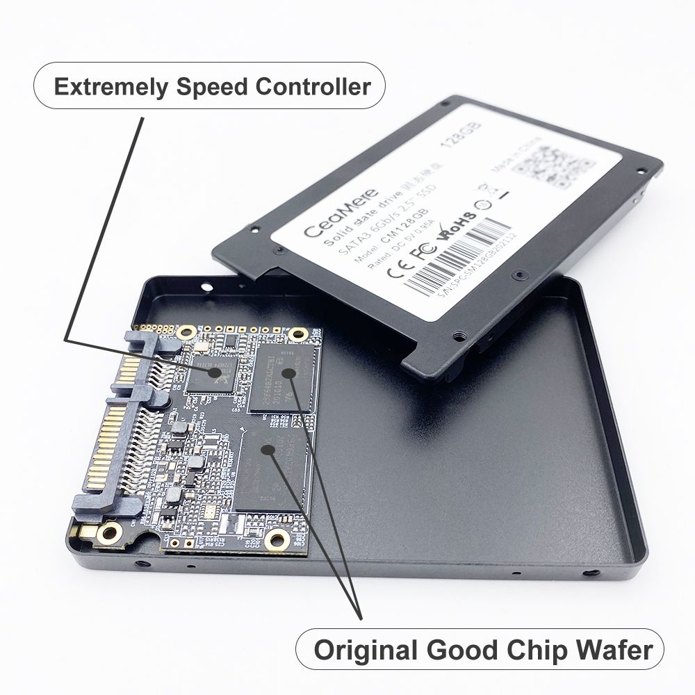 128/256/512GB/1TB SSD Hard Drive Disk Solid State Drive Disk For Laptop Desktop