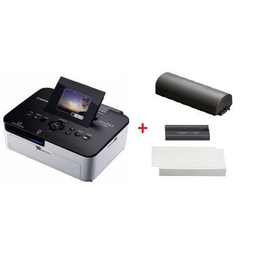 Selphy Cp1000 Photo Printer With Detachable Battery And Ink Cassette + 36 Sheets Paper
