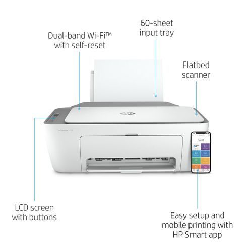 DeskJet 2720 All-in-One Wireless Printer - 3XV18B