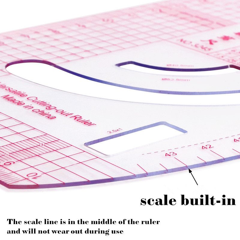 10 Pieces French Curve Ruler For Sewing Pattern Design